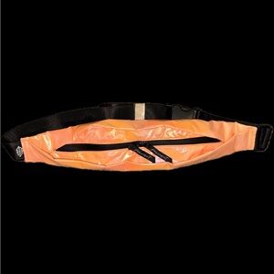 Iridescent orange FREE PEOPLE running Sling
